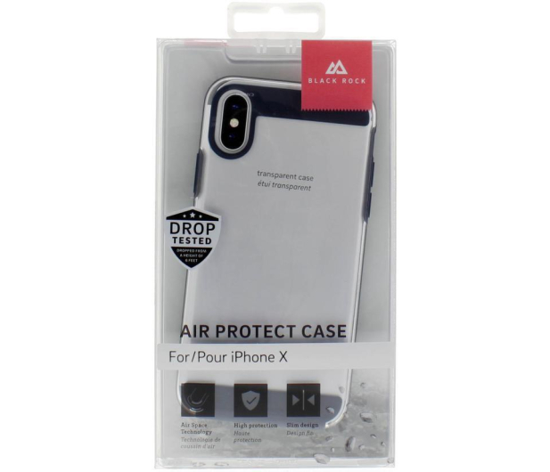 Hama Etui BLACK ROCK do iPhone X DARK granatowe - 1382979 - zdjęcie 3